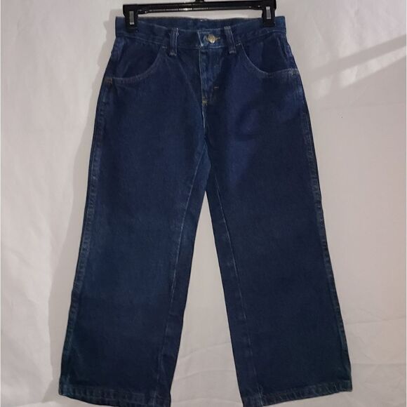 Rustler Relaxed Husky Blue Denim Kids Jeans Size 8 - Picture 1 of 6